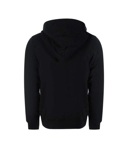 Mens Division Logo Hoodie Black Diesel