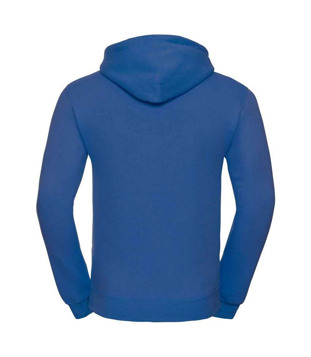 Mens Plain Hoodie Bright Royal Blue Russell-2