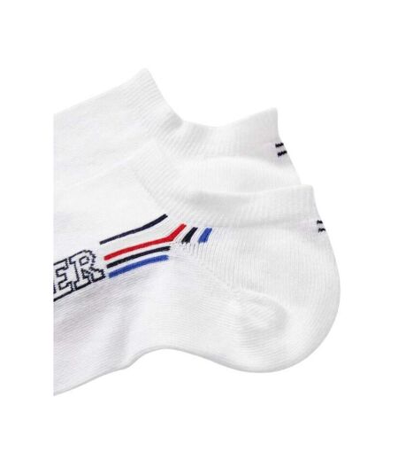 Socquettes Motif/style Gros Logo Homme Blanc Tommy Hilfiger