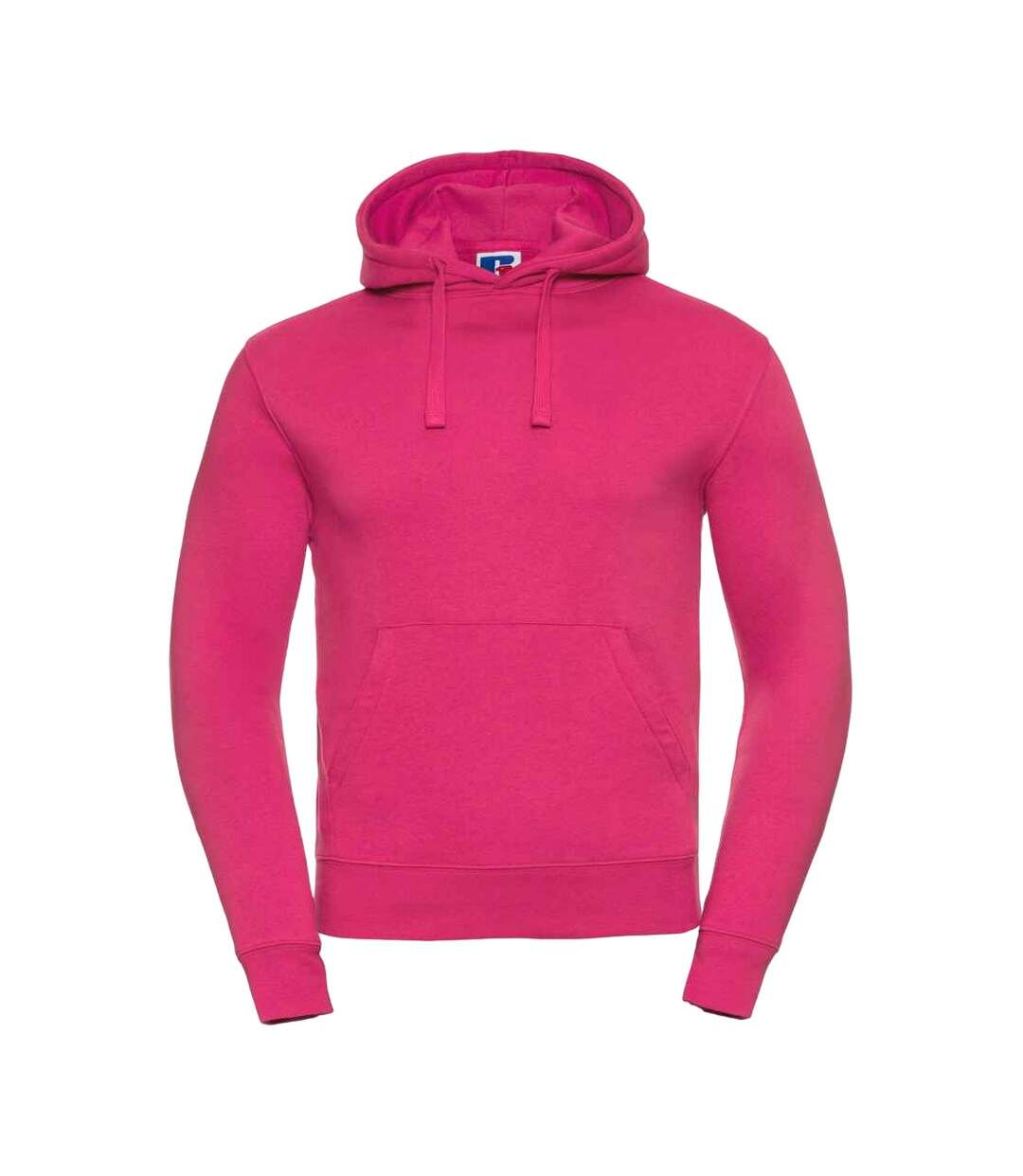 Mens Authentic Hoodie Fuchsia Russell-1