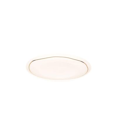 Lot de 6 Assiettes Plates Selena 26cm Blanc