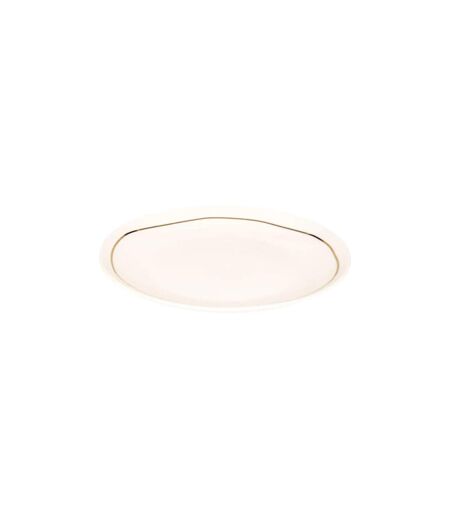 Lot de 6 Assiettes Plates Selena 26cm Blanc
