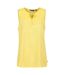 Haut Sans Manches Motif/style À Motifs Brodés Janessa Femme Jaune Vif À Motifs Brodés Regatta-1