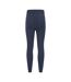 Womens/ladies Fluffy Fleece Lined Thermal Leggings Navy Mountain Warehouse-2