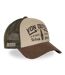 Casquette trucker filet effet usé avec print Crew Work Shop Vondutch-4