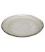 Lot de 6 Assiettes Plates Flower 26cm Gris-2