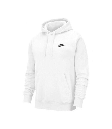 Mens Nsw Club Pullover Hoodie White Nike