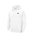 Mens Nsw Club Pullover Hoodie White Nike-2