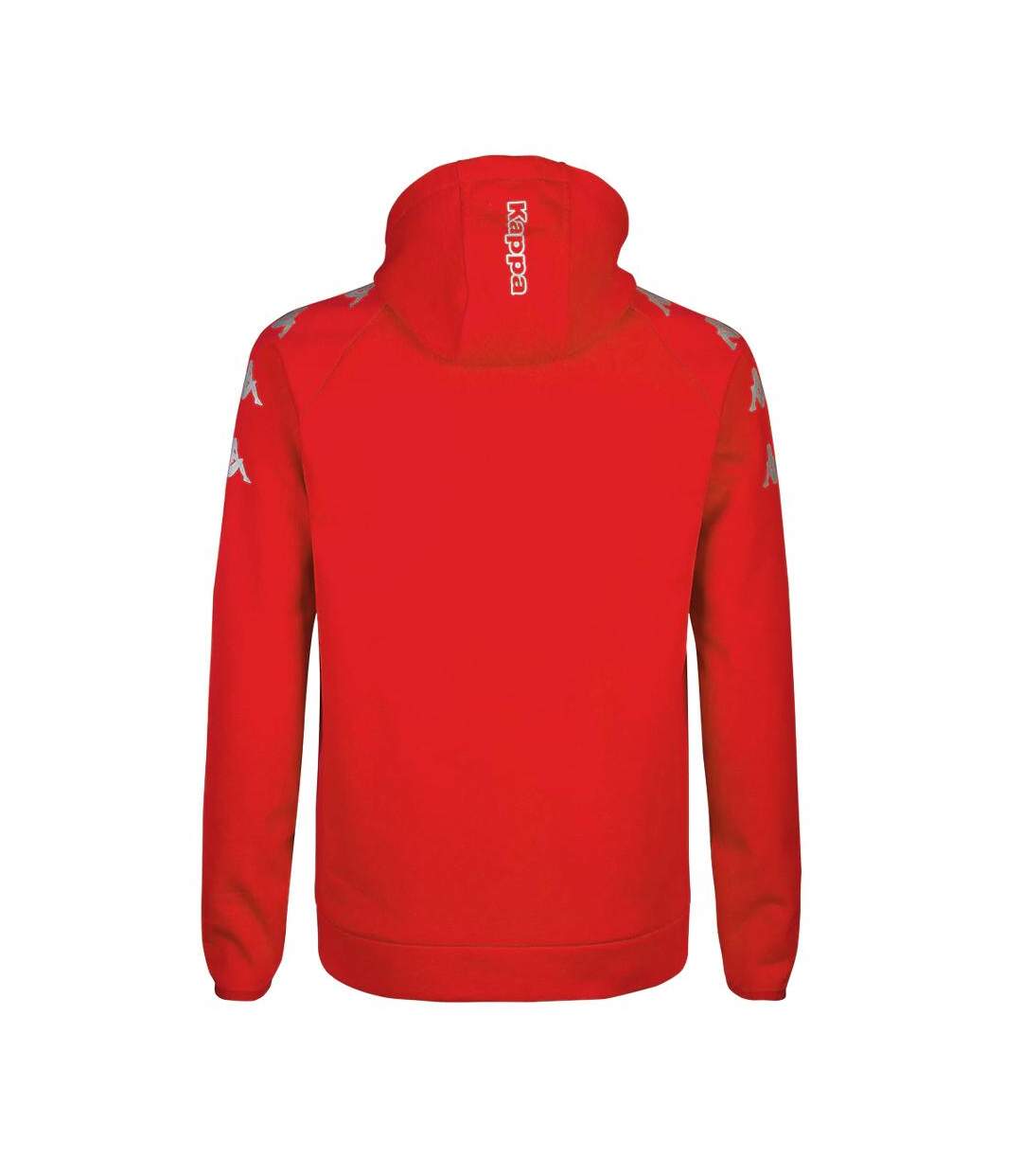 Sweat à capuche rouge homme kappa diano-2