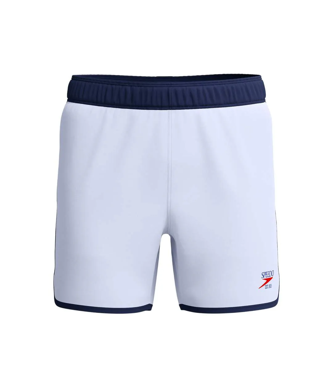 Mens Jetstream Volley Retro Logo Swim Shorts White Speedo-2