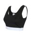 Haut Court Fashion Femme Noir Skinni Fit-1