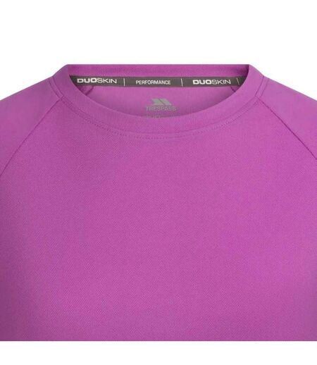 Womens/ladies Claudette Active Top Deep Pink Trespass
