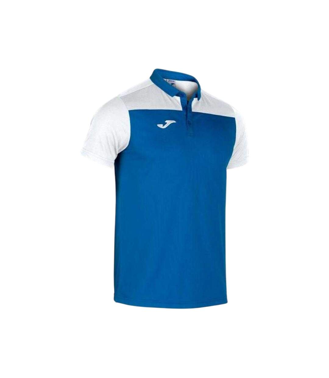 Mens Hobby Ii Polo Shirt White Blue Joma-2