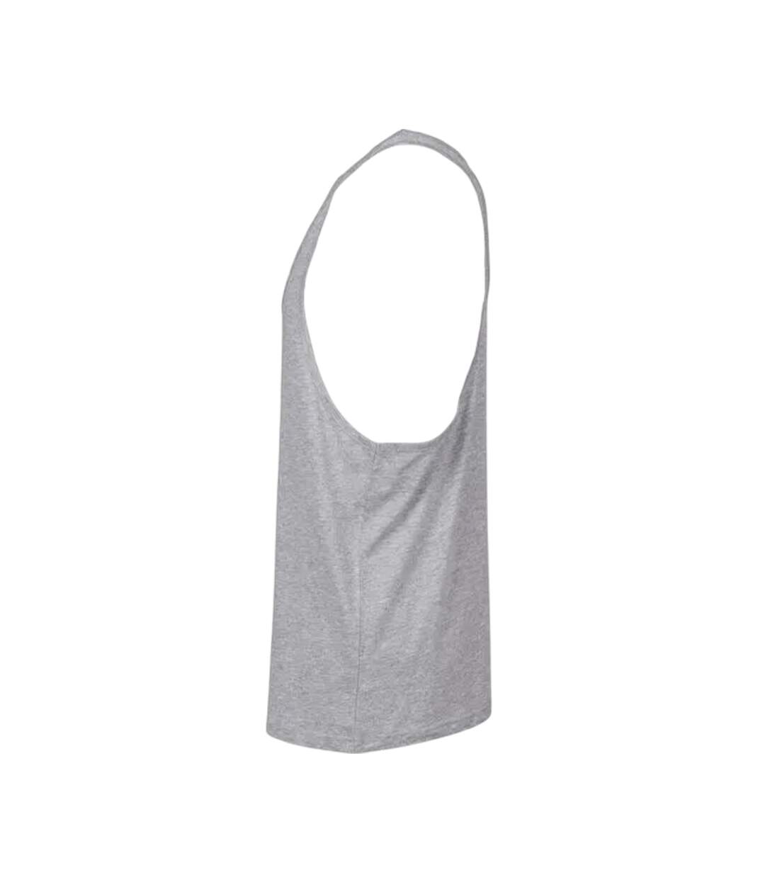 Débardeur Homme Gris Chiné SF Men-3