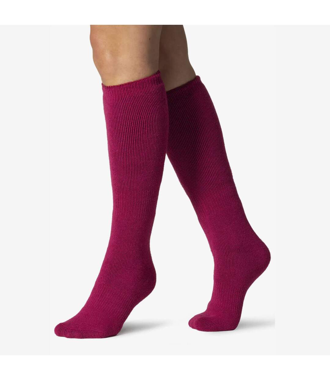 Ladies Thin Extra Long Patterned Lightweight Thermal Socks-5