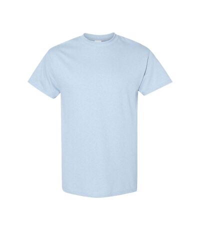 Gildan Mens Heavy Cotton Short Sleeve T-Shirt (Pack of 5) (Light Blue) - UTBC4807