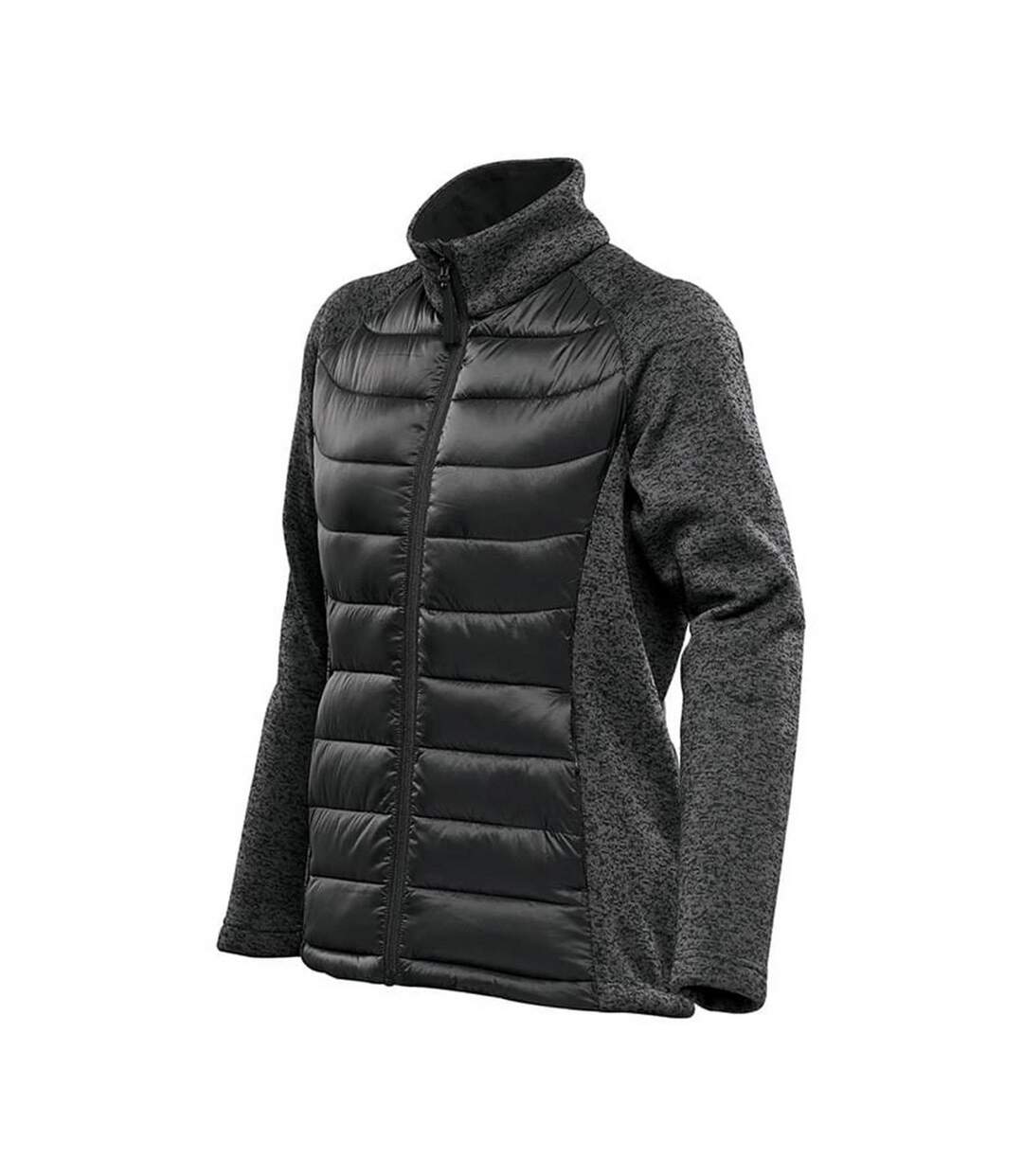 Doudoune matelassée narvik femme noir / anthracite chiné Stormtech-3