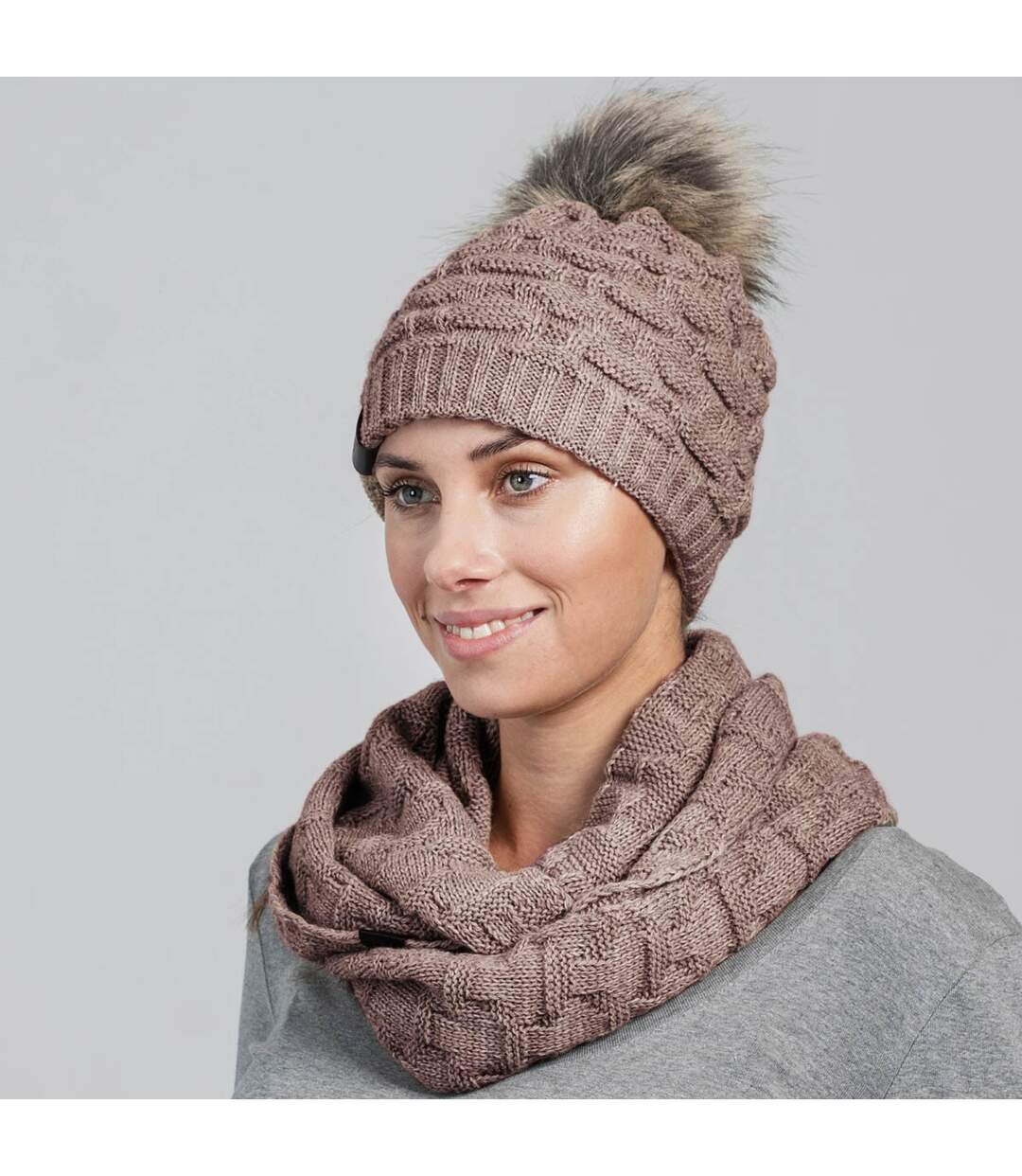 Snood et Bonnet Wiska  - Fabriqué en UE-2