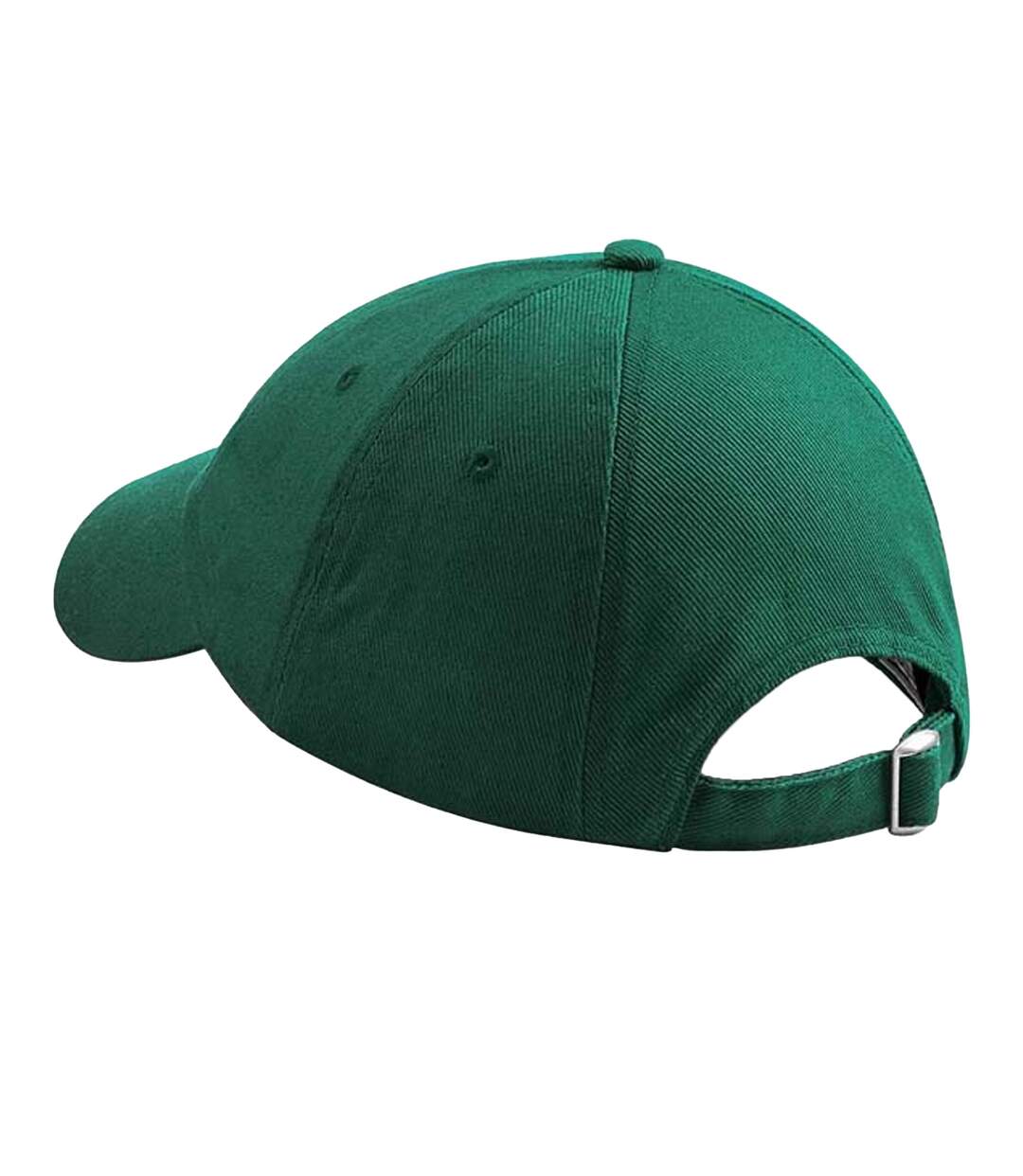 Casquette 100% coton épais adulte unisexe vert bouteille Beechfield-2