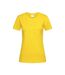 Womens/ladies classic tee sunflower yellow Stedman