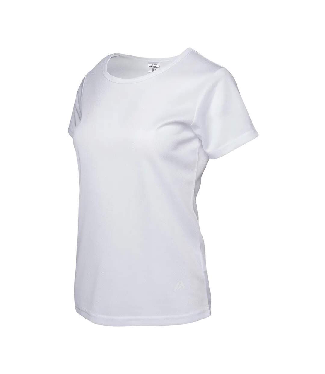 T-shirt Manches Courtes Sport Dillion Femme Blanc Martes Essential-3