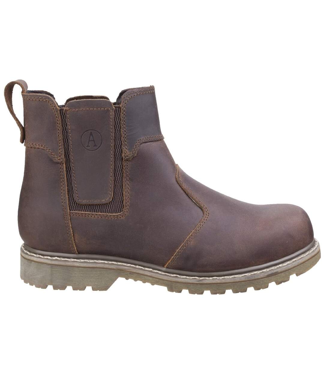 Bottines abingdon hommes marron Amblers-3