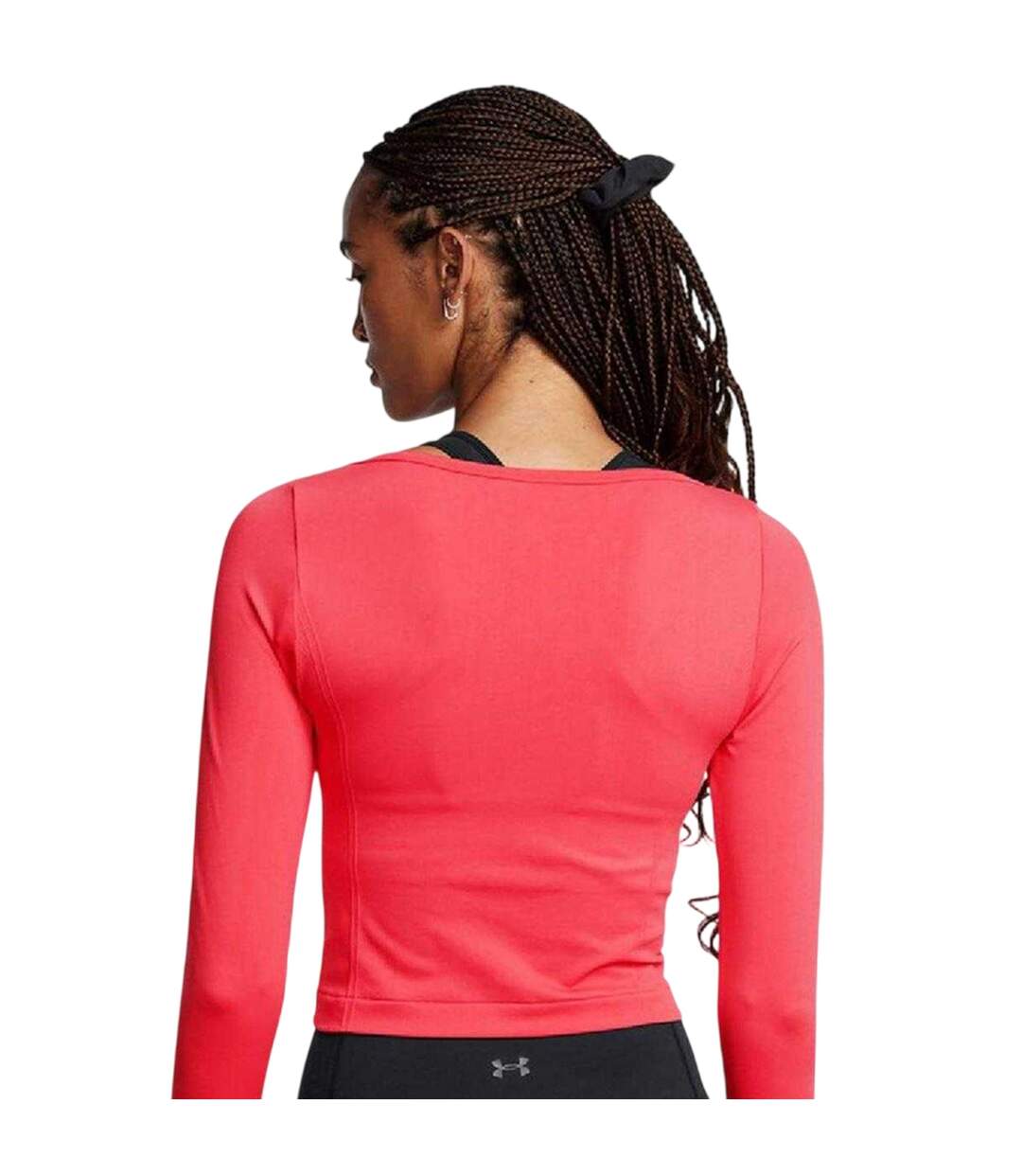 Haut Entraînement Femme Rouge Under Armour-4