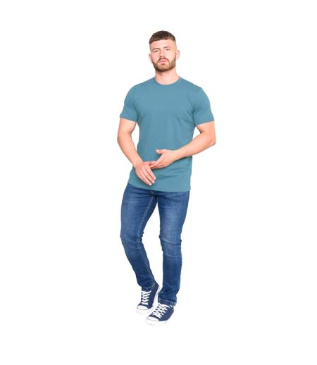 Duke Mens Flyers-2 Crew Neck T-Shirt (Teal) - UTDC165