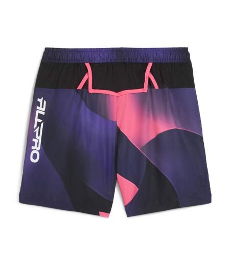 Short noir/violet homme puma all pro