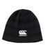 Canterbury Team Mens Winter Beanie Hat (Black/White)
