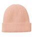 Bonnet en coton bio pour enfants pêche Beechfield-2
