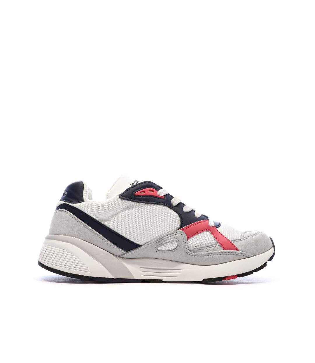 Baskets blanches/grises/noires homme le coq sportif r850-2