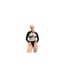 Womens/ladies Colour Block Bikini Bottoms Multicoloured Speedo-1
