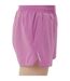 Womens/ladies Shakeout Core Running Shorts Purple Salomon-4