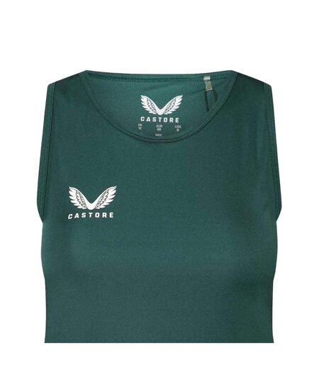 Débardeur Sans Manches Femme Vert Foncé Castore