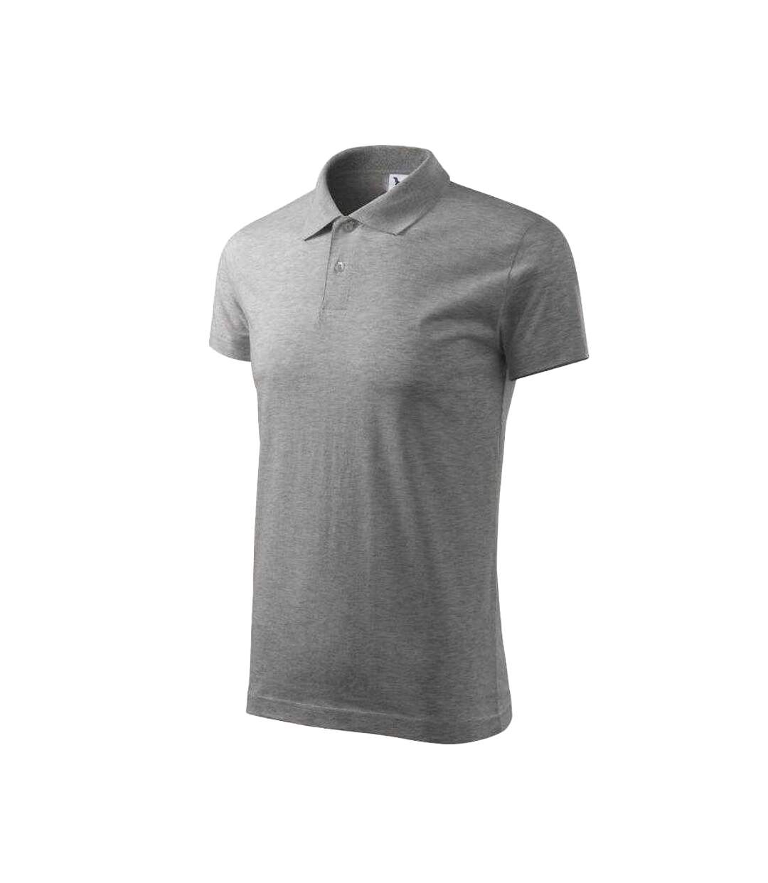 Polo Homme Gris Argenté Adler-2
