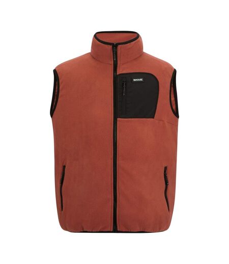 Veste Sans Manches Frankie Homme Orange Foncé Noir Regatta Professional