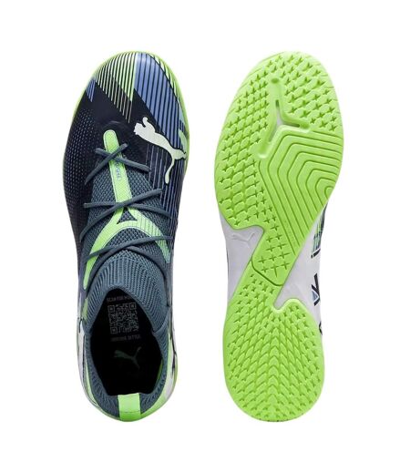 Chaussures De Foot Future Match It Homme Bleu Marine Vert Puma