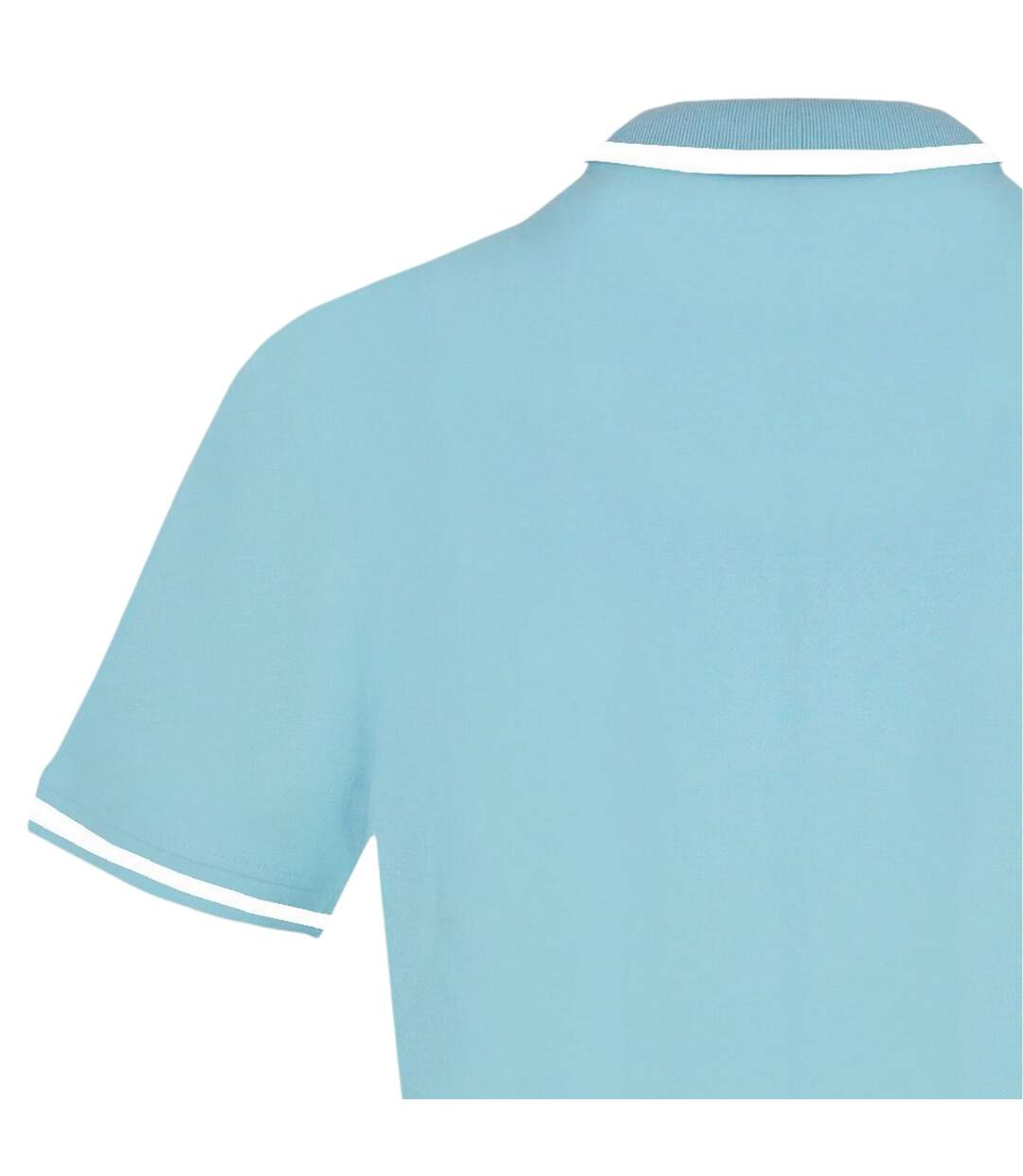 Mens Flag Polo Shirt Blue Cielo Aquascutum-4