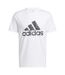 Mens Camo Short-sleeved T-shirt White Adidas-1