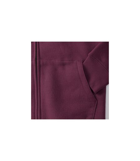 Russell Ladies Premium Authentic Zipped Hoodie (3-Layer Fabric) (Burgundy) - UTBC2731