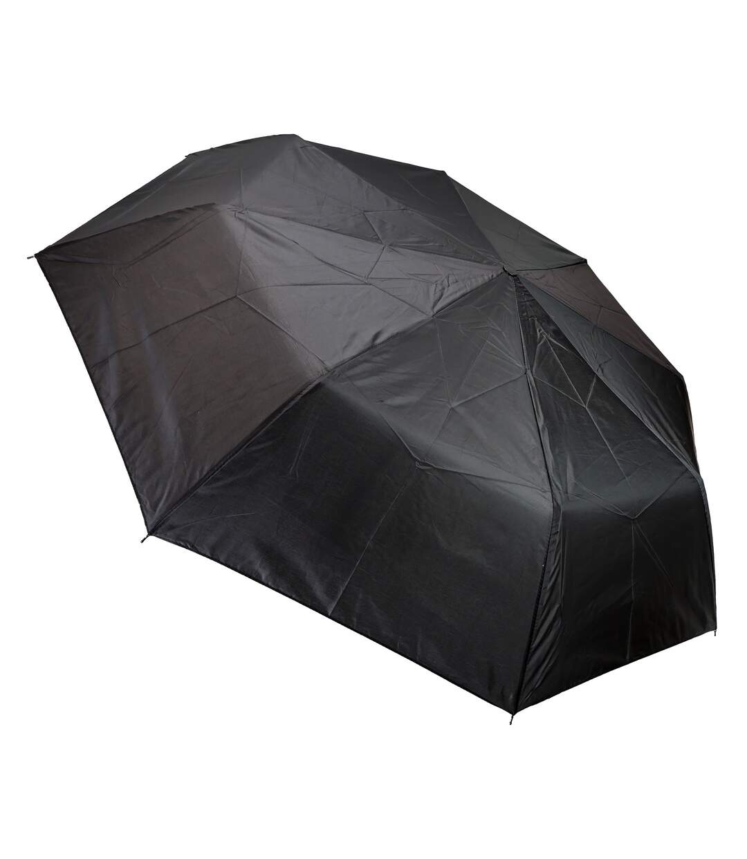 Wind Resistant Umbrella Lightweight Portable Strong Frame Black Compact Design-4