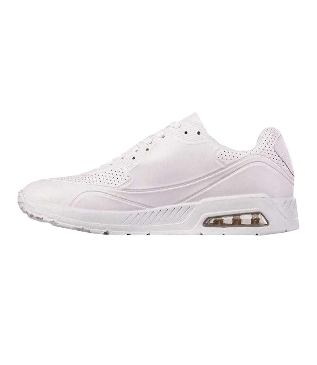 Baskets Motif/style En Relief Harlem Homme Blanc Kappa-4