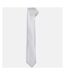 Premier Tie - Mens Slim Retro Work Tie (White) (One Size) - UTRW1164