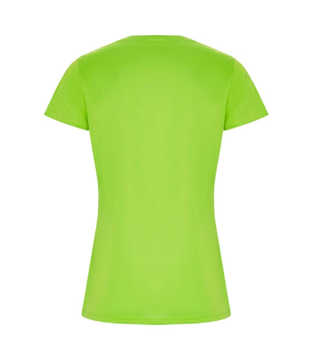 T-shirt Imola Femme Vert Fluo Roly Eco-2