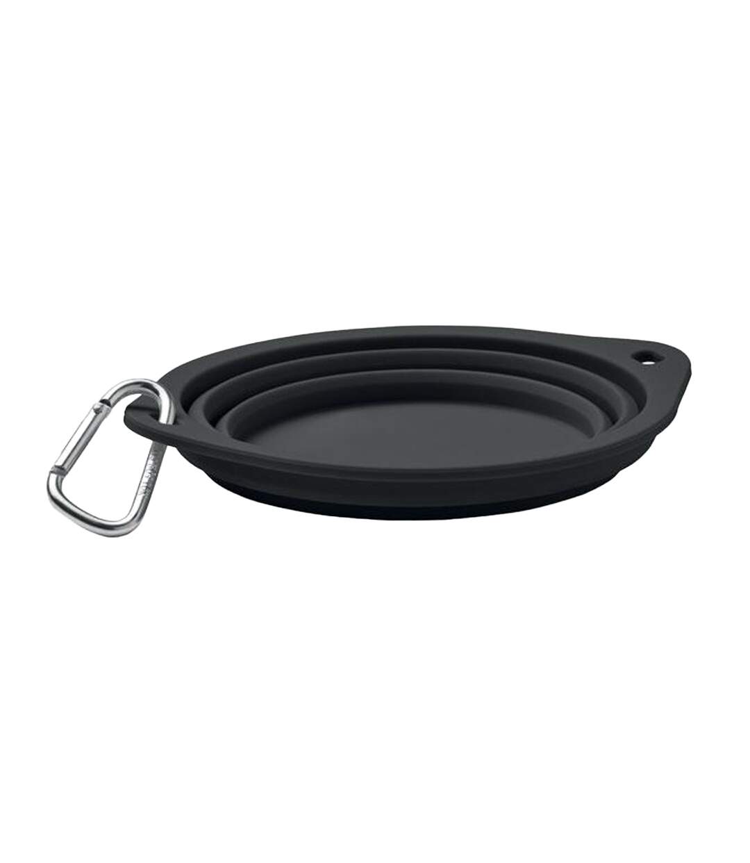 Kolapdier 350ml collapsible dog bowl one size black MidOcean-2