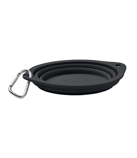 Kolapdier 350ml collapsible dog bowl one size black MidOcean
