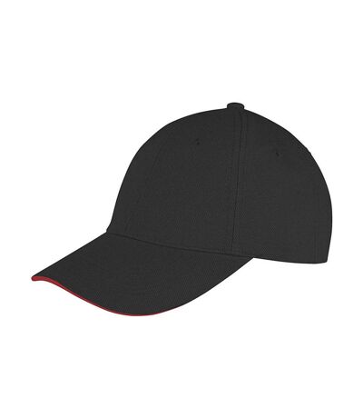 Casquette core memphis adulte noir / rouge Result