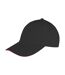 Result - Casquette CORE MEMPHIS - Adulte (Noir / rouge) - UTBC4038