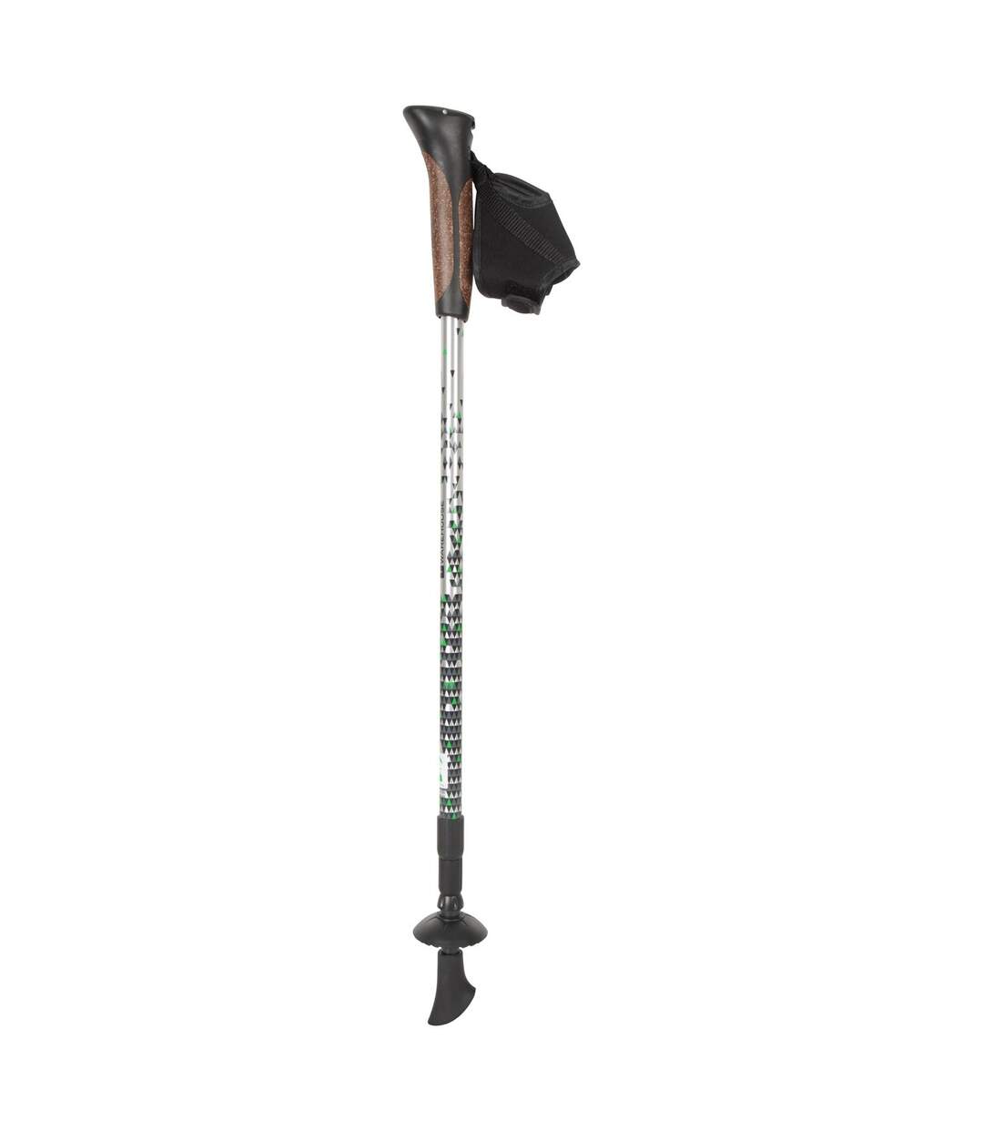 Bâton de randonnée main droite nordic 56 cm-121 cm noir Mountain Warehouse-1